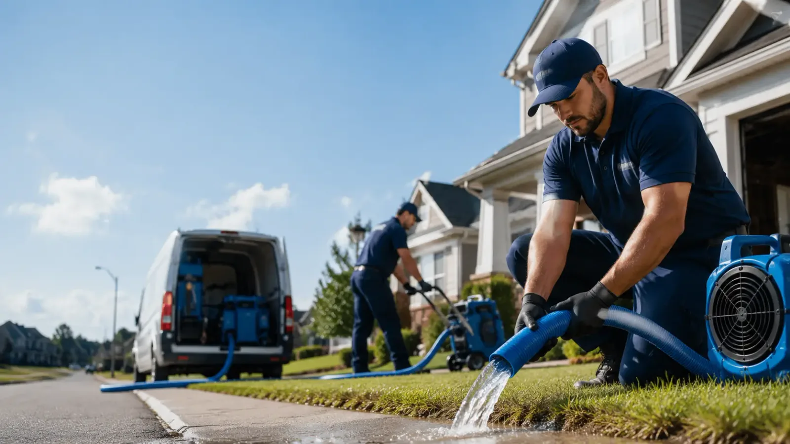 Flood Damage Restoration in Felt, OK